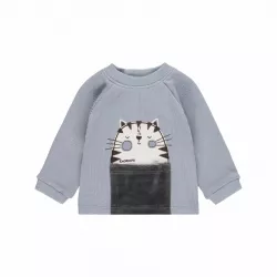 Sweatshirt Boboli tricotada Gatos