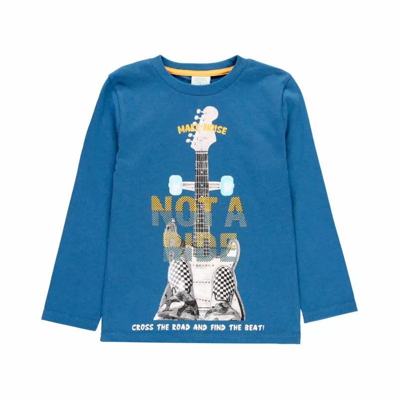 T-shirt Boboli guitarra de malha