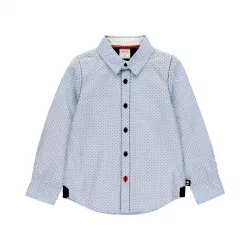 Camisa Boboli polka dots oxford