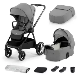 KinderKraft Nea 2 in 1 Duo Gift Pack com minicama e espreguiçadeira