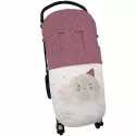 Dydados Dydados saco de couro ecológico universal com estampado de pelo rosa Illusion
