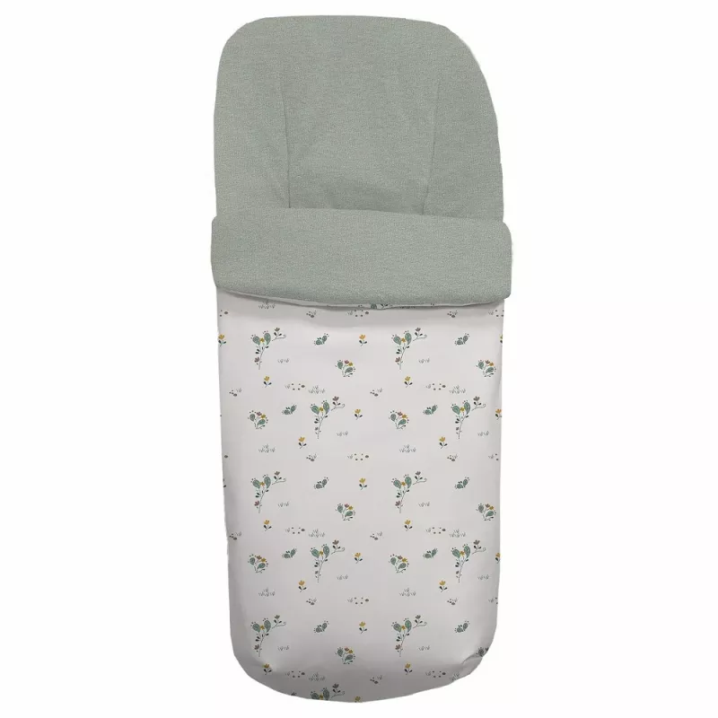 Saco recto polipiel silla gemelar y ligera Dydados Hedi punto verde