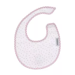 Babero Redondo Cambras con Velcro Vichy10