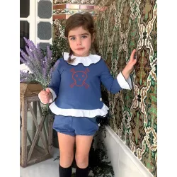 Conjunto 2 peças Pilar Batanero Paris Ruffles
