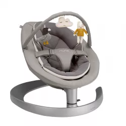Rede Nuna LEAF GROW com redutor com utensílios de mesa em silicone
