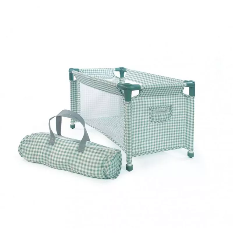 Cama de Viaje La Nina Tom Vichy Verde