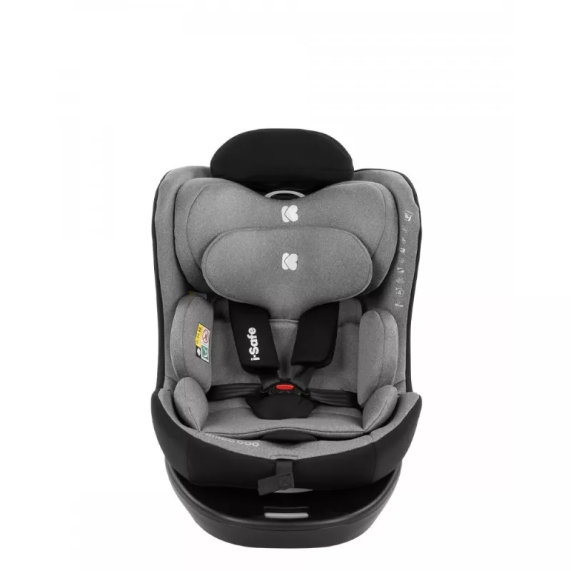 Cadeira auto KikkaBoo I SAFE I-Size 360º 40-150 cm (R129)