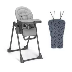 Cadeira alta Cam PAPPANANNA ICON com utensílios de mesa Tuc Tuc