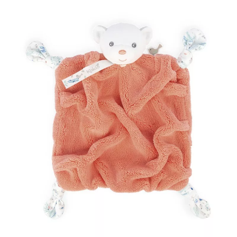 Doudou Kaloo Plume Osito Coral