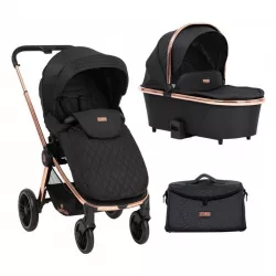 Cochecito Duo Kikka Boo Vicenza Premium Black