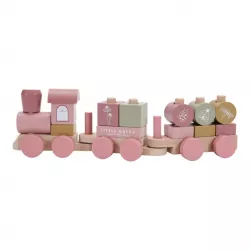 Tren Little Dutch Flowers Rosa