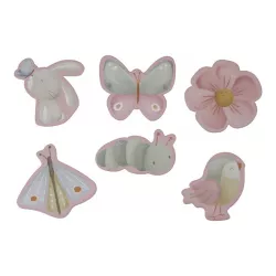 Puzzle 6 en 1 Flores & Mariposas Little Dutch