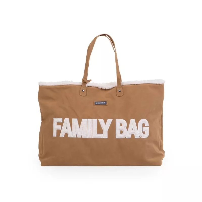 Bolso Maternidad Childhome FAMILYBAG Gamuza