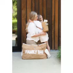 Bolso Maternidad Childhome FAMILYBAG Gamuza