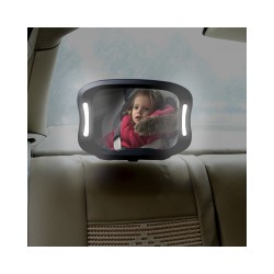 Espejo seguridad squared con luz y mando a distancia Jane|Crioh.com