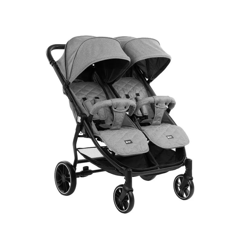 Silla Gemelar Kikka Boo HAPPY 2 con cubre pie y plastico de lluvia