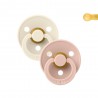 2 BIBS Colour Chupetas redondas 0-6m