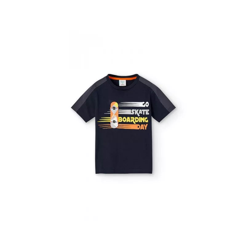 Camiseta Boboli punto skateboard