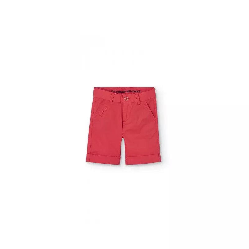 Bermudas Boboli satén elástico