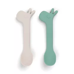 Conjunto de 2 colheres de silicone Done by Deer 