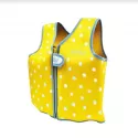 Chaleco flotador aprendizaje Btbox Lunares Mostaza