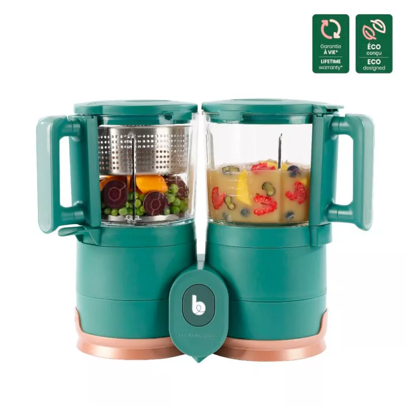 Robot de cocina Babymoov Nutribaby Glass de vidrio