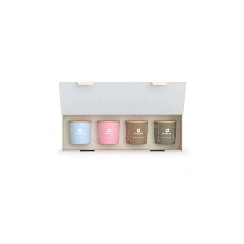 Set 4 Velas Aromáticas Cambrass Star 5 cl