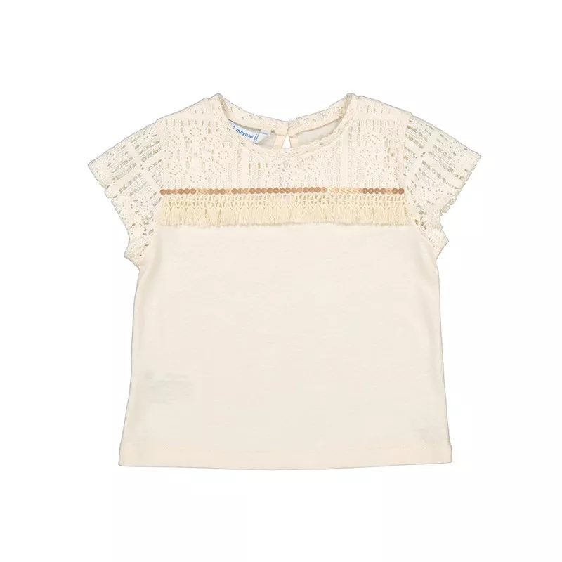 T-shirt Mayoral manga curta combinada