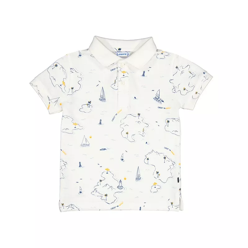 Polo Mayoral manga corta estampado