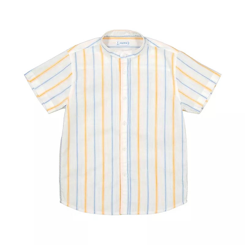 Camisa Mayoral manga corta rayas