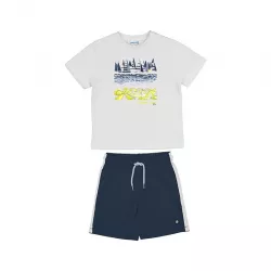 Conjunto Mayoral malhas de férias