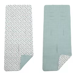 Colchoneta Reversible Dydados Abejas Vichy