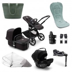 PACK COMPLETO VERANO Cochecito Bugaboo Fox 5 Negro Negro Medianoche