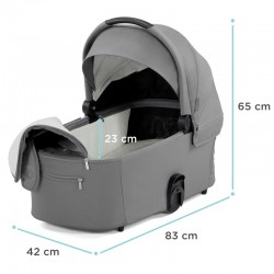Pack Presente Duo Kinderkraft NEA 2 em 1 com minicama Movi e berço Mimi