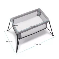 Pack Presente Duo Kinderkraft NEA 2 em 1 com minicama Movi e berço Mimi