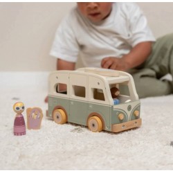 Furgoneta Retro y Muñeco Encajables Little Dutch