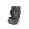 Cadeira auto Cybex SOLUTION T i-Fix PLUS tecido técnico respirável
