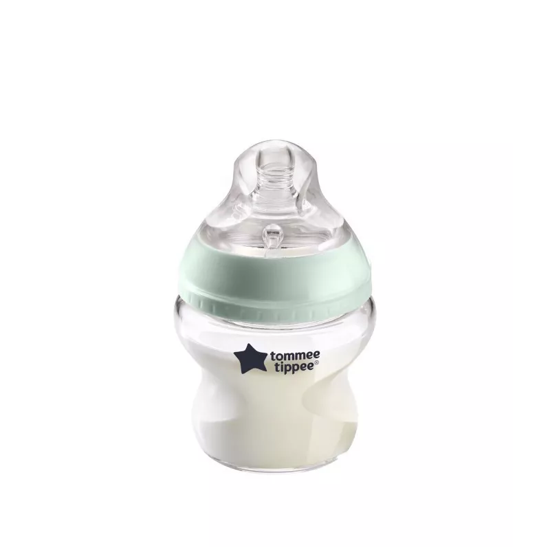 Biberão de vidro Tommee Tippee Válvula anti-cólica 150 ml