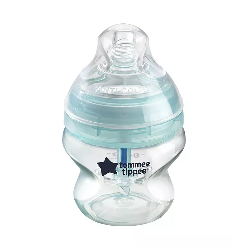Biberão Tommee Tippee Tubo e válvula anti-cólica avançada 150ml Biberão Tommee Tippee Tubo e válvula anti-cólica avançada 150ml