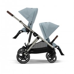 Cochecito Gemelar Cybex Gazelle S para 2 hermanos