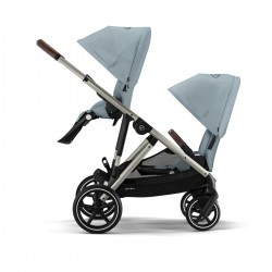 Cochecito Gemelar Cybex Gazelle S para 2 hermanos