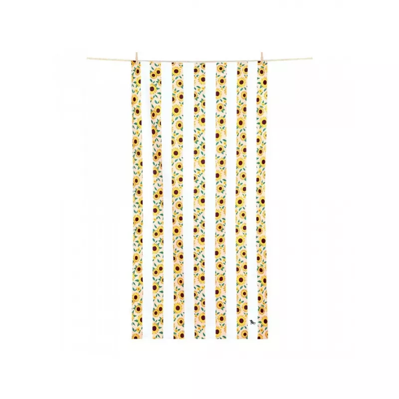 Toalha DOCK & BAY anti-areia Botanica GIRASOLES XL