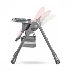 Cadeira alta multiposições Kinderkraft TASTEE com taças e colheres