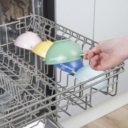 Cadeira alta multiposição Cam PAPPANANNA com taças e colheres