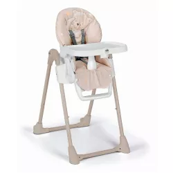 Cadeira alta multiposições Cam PAPPANANNA com utensílios de mesa