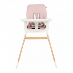 Cadeira alta Evolutive Kikka Boo Modo 2 em 1 com taças e colheres