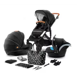 Cochecito trío Kinderkraft Prime 3 en 1