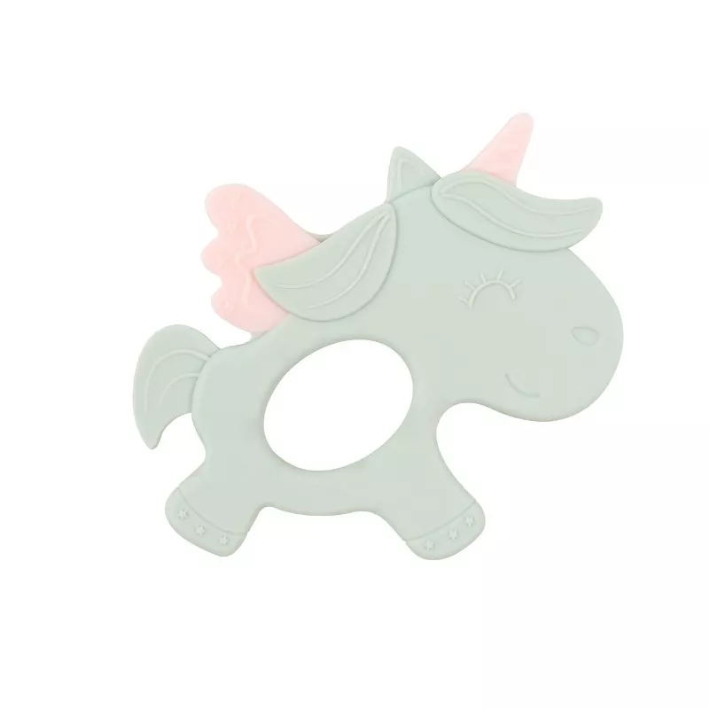 Mordedor de Silicona Kikka boo Unicornio Mint