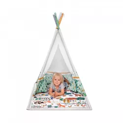 Minicot Colecho Jane BABY SIDE com tapete de brincar