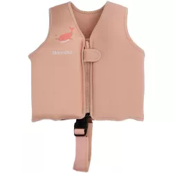 Chaleco flotador aprendizaje Monnëka Narval Peach